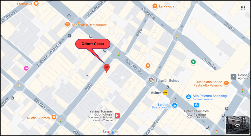 Dirección Odont Class